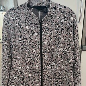 Athleta Salutation Textured Print Jacket